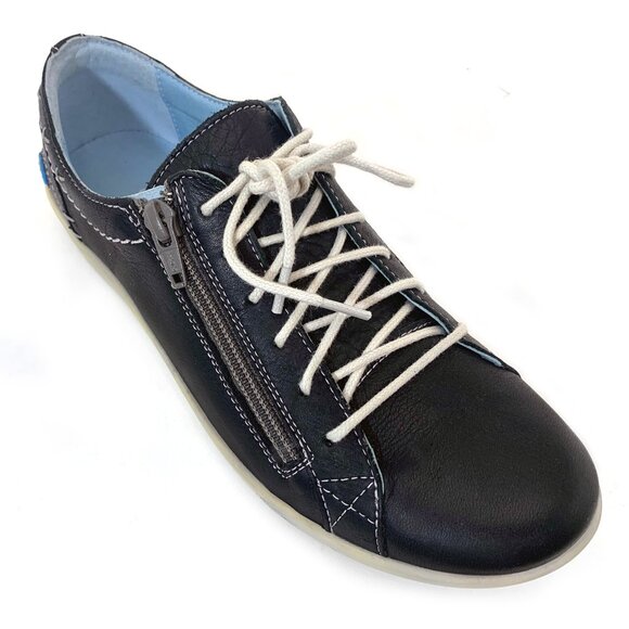 CLOUD Footwear Aika Women’s Leather Sneaker Blue Brushed Sole Size EU 37 - NEW - Picture 7 of 11